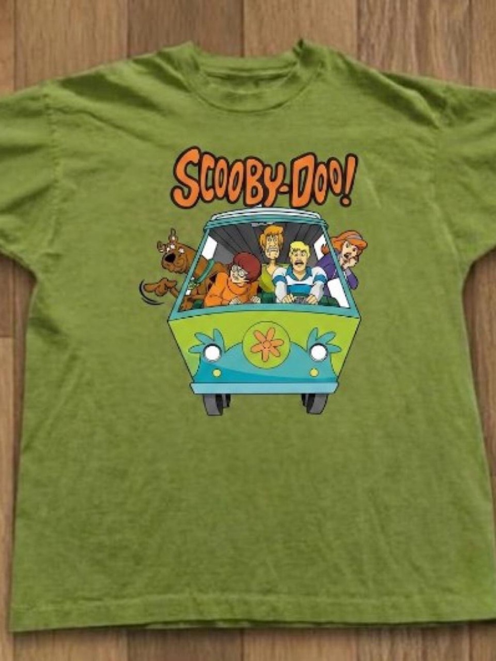 Gildan Lime Green Scooby-Doo Graphic Tee